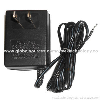 18V/300mA AC/DC Switching Adapter, 120V AC Input with UL, cUL Marks